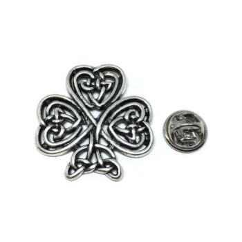 Celtic Shamrock Lapel Pin
