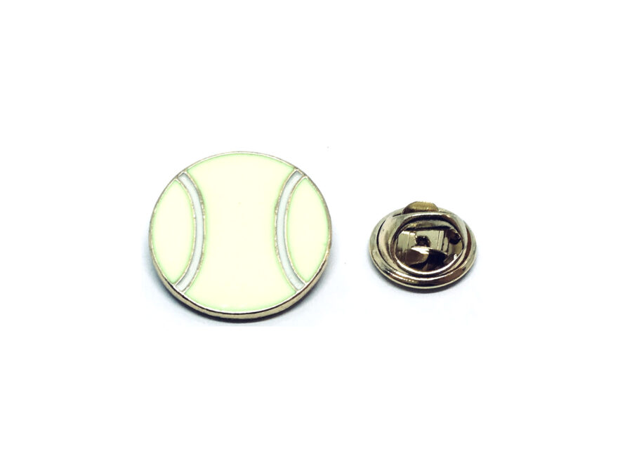 Tennis Ball Enamel Pin