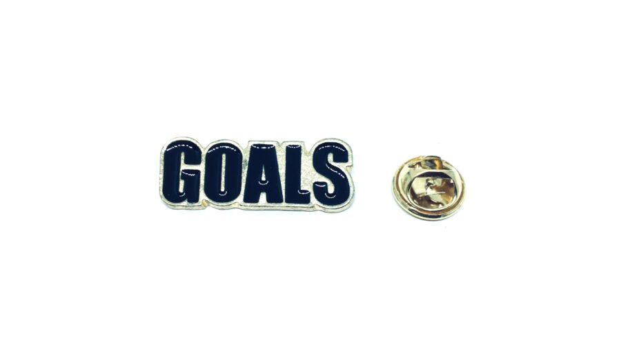 Enamel Goal Sport Pin