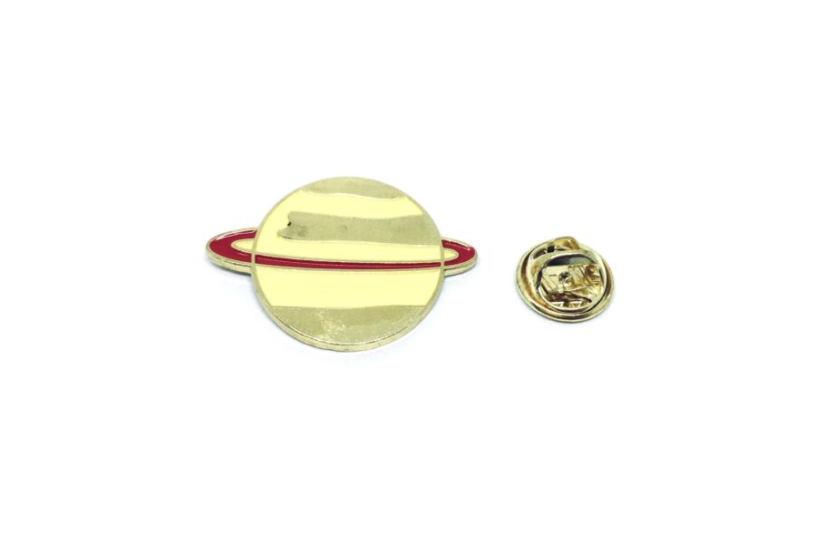 Saturn Space Lapel Pin
