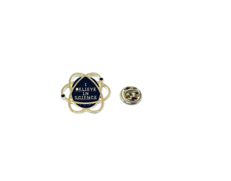 I Believe in Science Space Lapel Pin