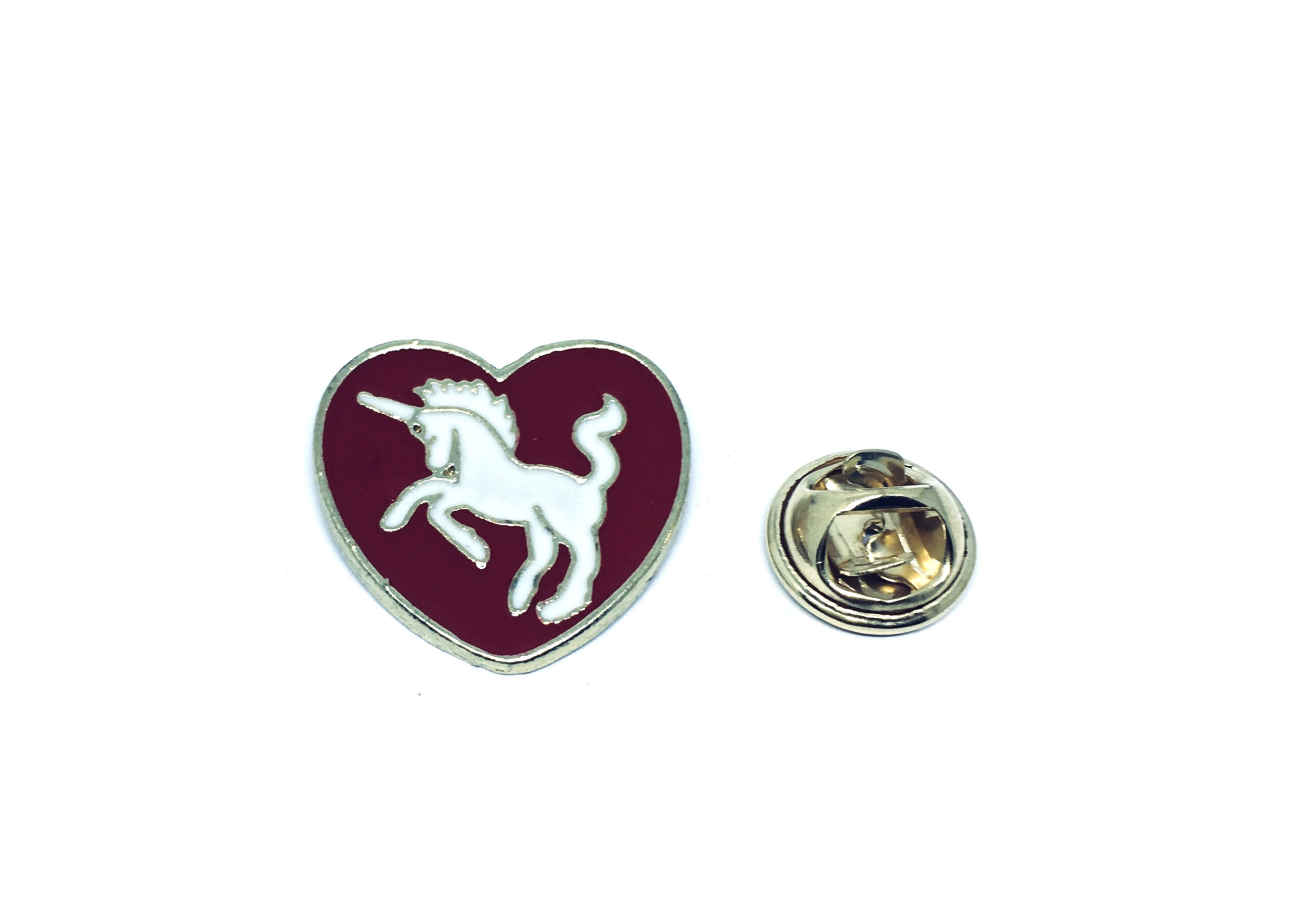 Heart Unicorn Pin