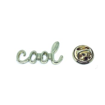 Cool Word Lapel Pin