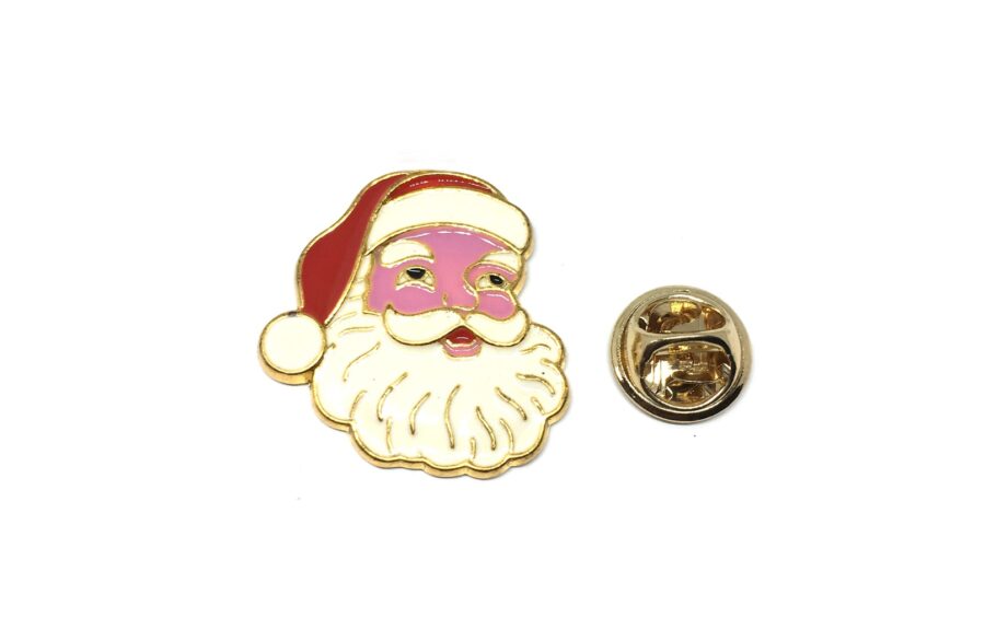 Santa Claus Christmas Lapel Pin