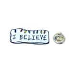 "I Believe" Religious Lapel Pin