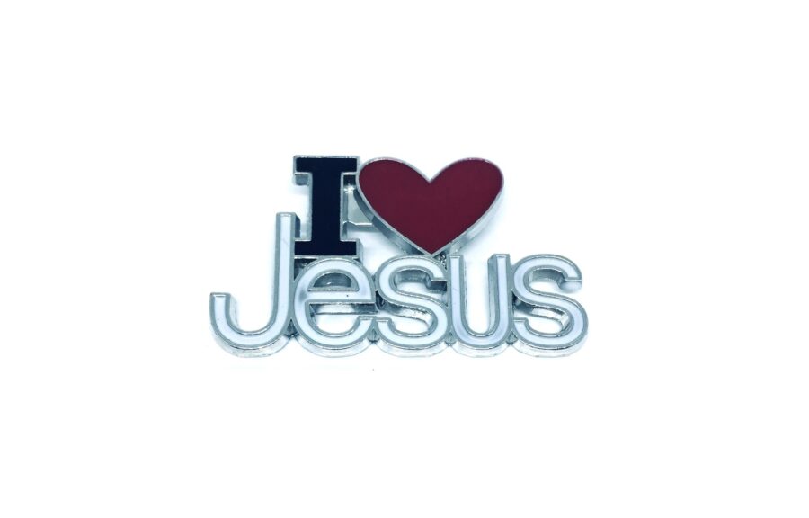 I Love Jesus Pin