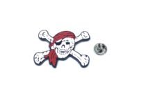 Skull Crossbones Pin
