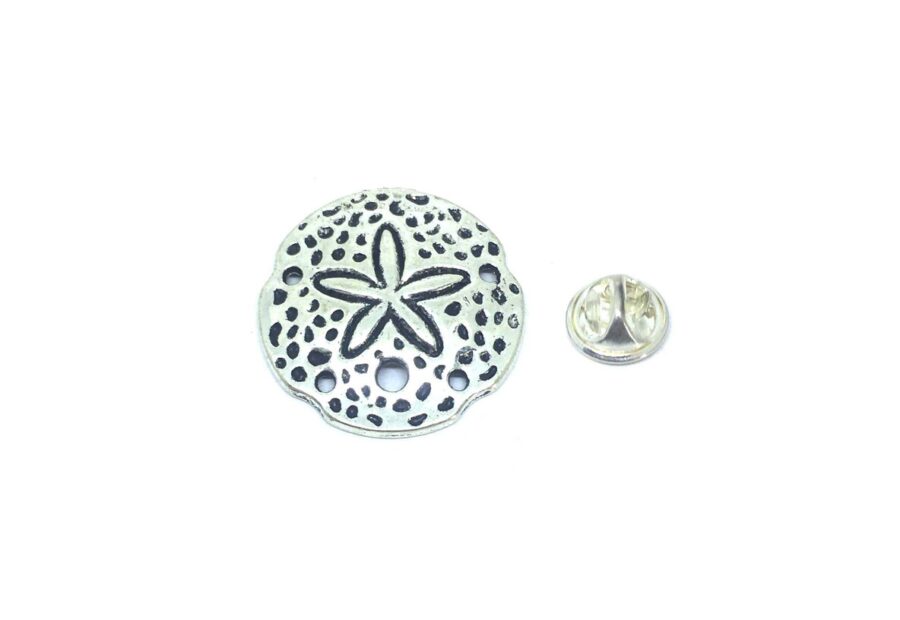 Silver plated Starfish Lapel Pin