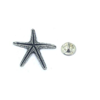 Oxidize Starfish Lapel Pin