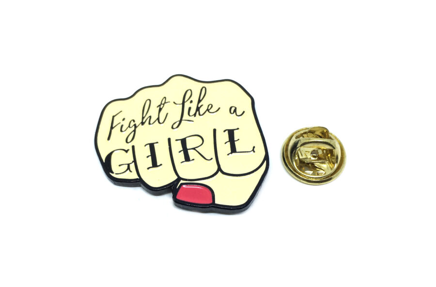 Fight Like GIRL Pin