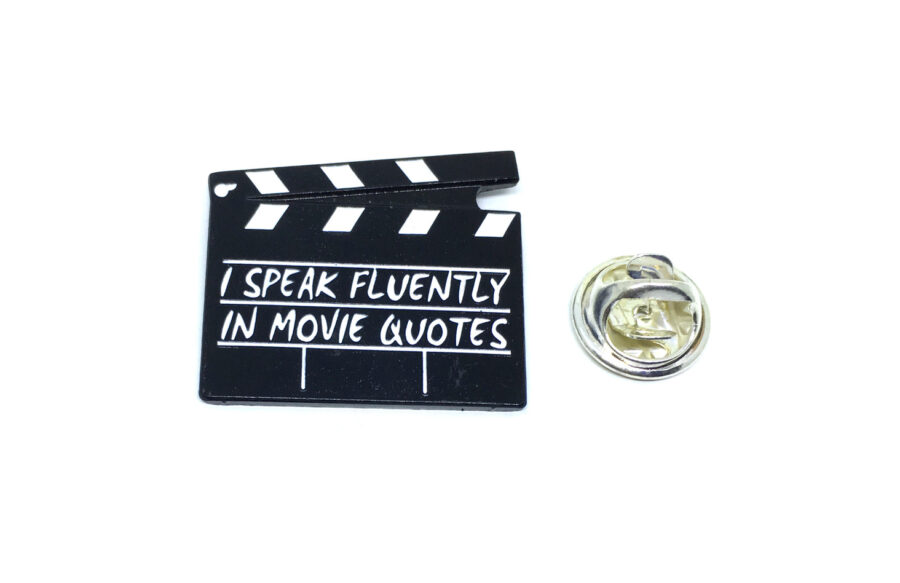 Speak Fluently in Movie Pin