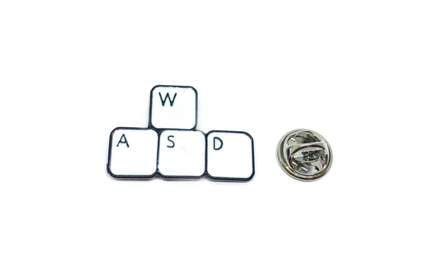 W A S D Keyboard Pin
