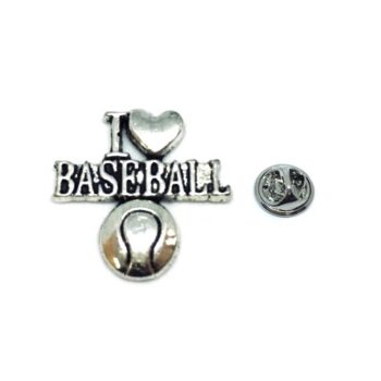 I love Baseball Pin