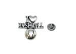 I love Baseball Pin