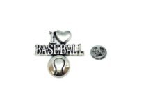 I love Baseball Pin