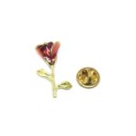 Small Gold Rose Pin