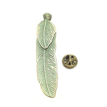 Mens Feather Lapel Pins