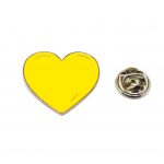 Yellow Heart Pin