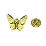 Gold Butterfly Pin