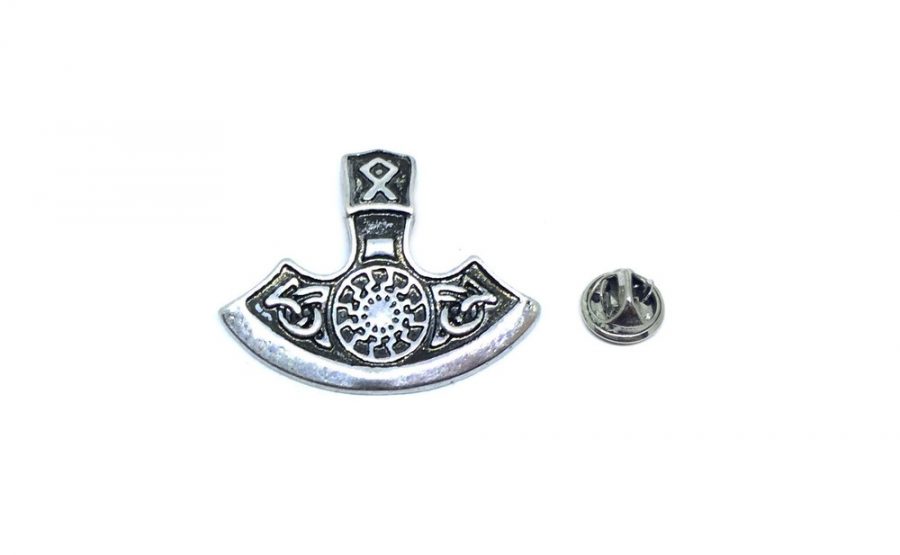 Viking Battle Axe Lapel Pin