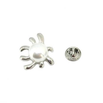 Pearl Starfish Lapel Pin