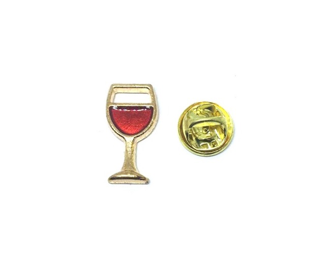 Wine Bottle Cheer Lapel Pin