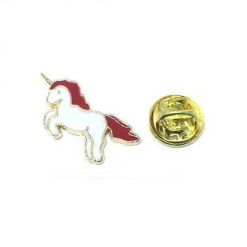 Small Enamel Unicorn Lapel Pin