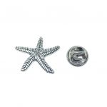 Vintage Starfish Pin Badge