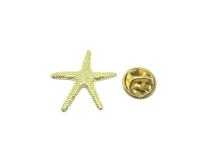 Gold Starfish Pin
