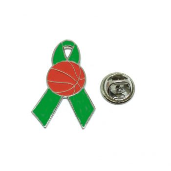 Mental Health Basketball Pin