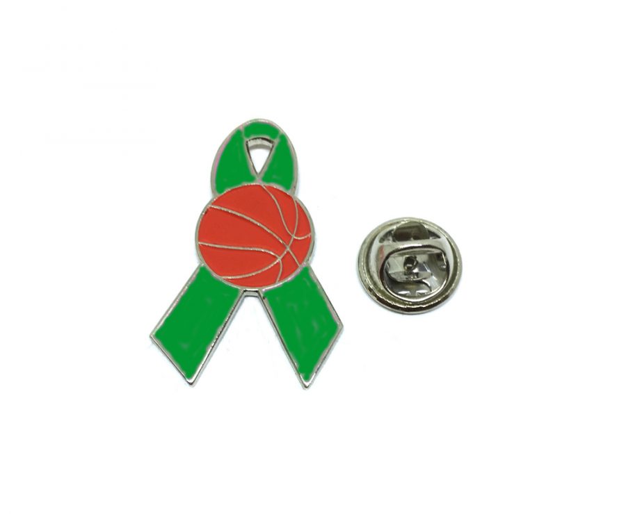 Mental Health Basketball Pin