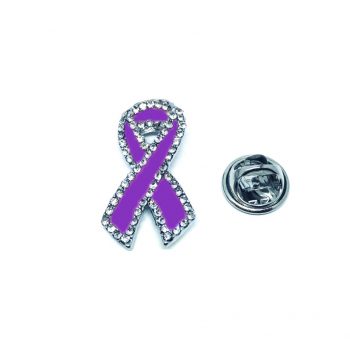 Pancreatic Cancer Ribbon Pin