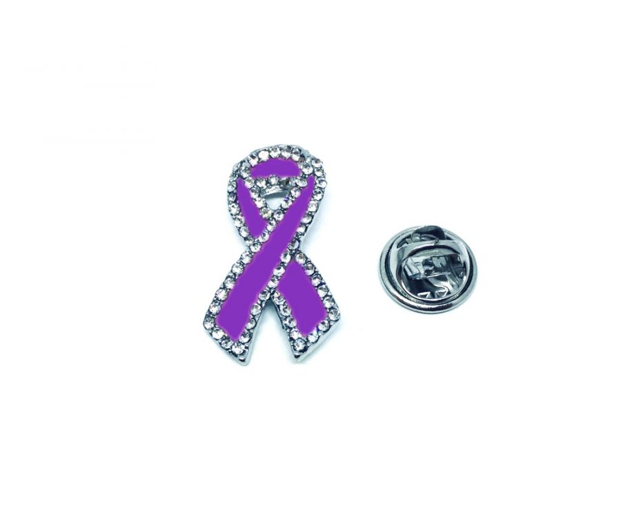 Pancreatic Cancer Ribbon Pin