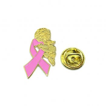 Breast Cancer Angel Pin