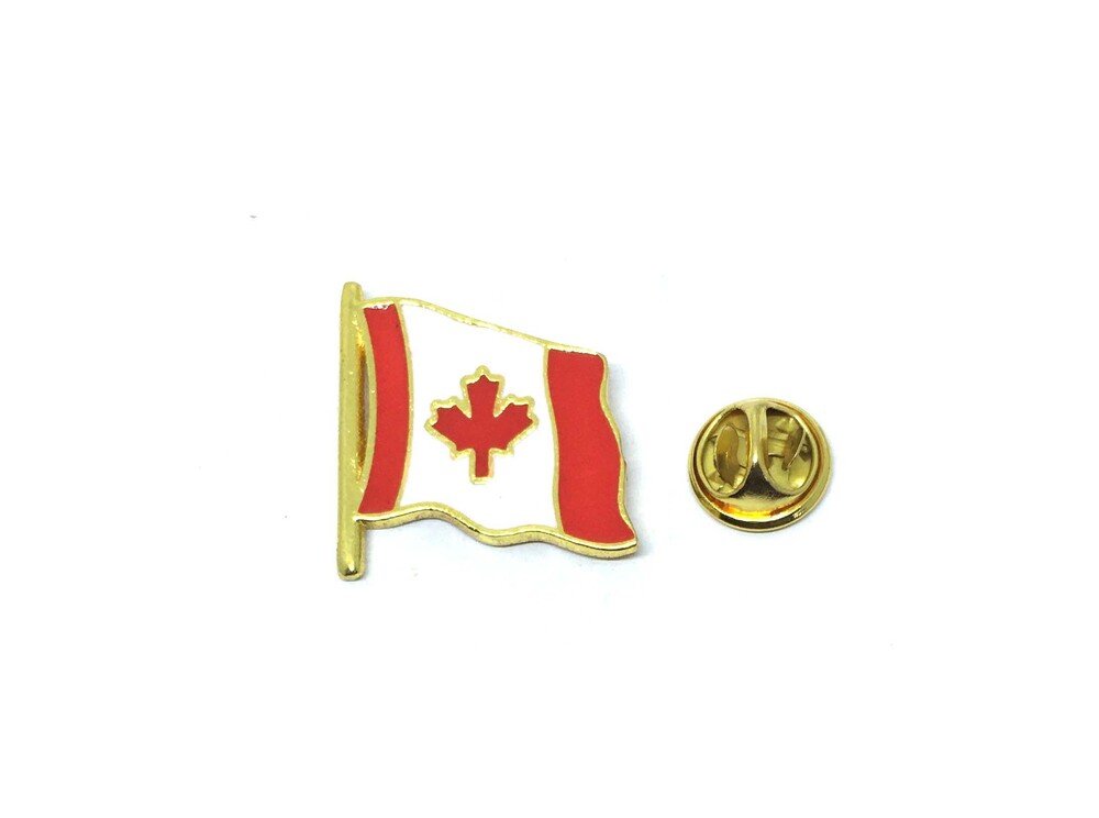 Accessories 20 Pcs Canadian Flag Lapel Pins - Metal Canada Flag Brooches For National Day & Events Canada Day