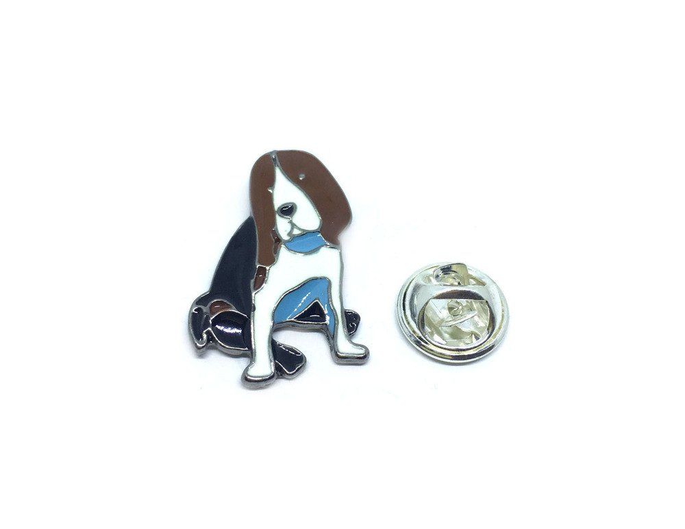 Dog Enamel Pin FINOX