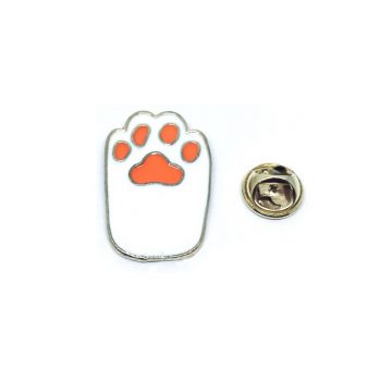 Dog Paw Enamel Pin Badge
