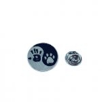 Dog Paw Print Pin