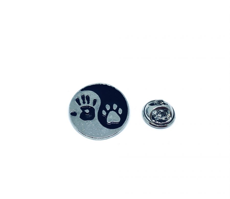 Dog Paw Print Pin