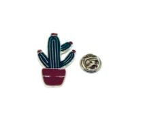 Cactus Enamel Lapel Pin