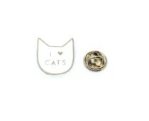 I Love Cats Pin