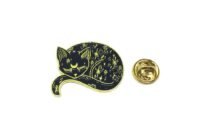 Hard Enamel Cat Pin