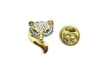 Rhinestone Cat Pin