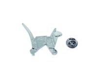 Silver Cat Pins