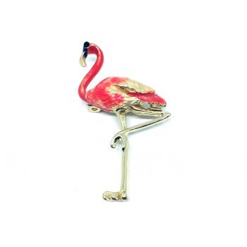 Flamingo Brooch