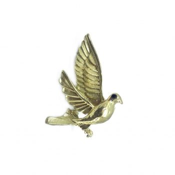 Gold Dove Pin