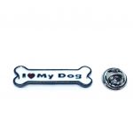 I Love My Dog Enamel Pin