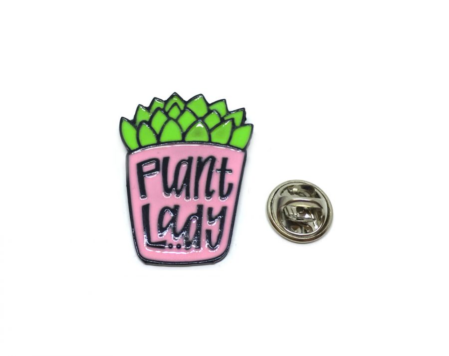 Plant Lady Cactus Pin