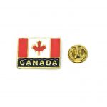 Rectangle Canada Flag Pin