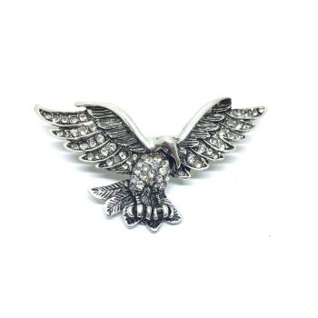 Rhinestone Eagle Pin